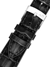 Correa de piel Morellato Bayon 6167C54.019 S, negro
