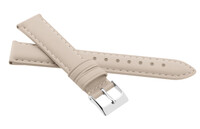 Correa de piel JVD R41321 14mm, beige