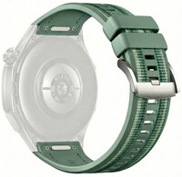 Correa de silicona Ricardo 22mm (pro Huawei Watch GT 6 Pro), verde, QuickFit