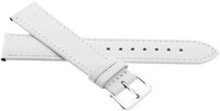 Correa de piel JVD R23004 16mm, blanco