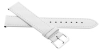 correa de cuero JVD R23004 18mm, blanca