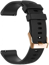 correa de silicona Ricardo Aprica 20mm, Quick Release, Black