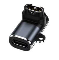 Adaptador USB-C para relojes Garmin, curvo