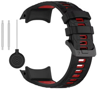 correa de silicona Ricardo Folgarida 22mm (para Garmin Instinct 3, 45mm), Black V2