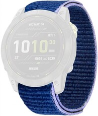correa de nailon Ricardo Cimone 22mm, Blue, de tipo pasador
