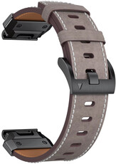 Correa de cuero Ricardo Sappada 26mm, Gray, QuickFit