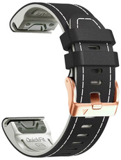 Correa de cuero Ricardo Sansicario 20mm, Black, QuickFit