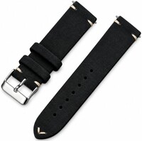 correa de cuero Ricardo Alba premium, Black, Quick Release