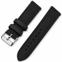 Correa de piel Ricardo Orvieto premium, Black, Quick Release