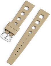 Correa de caucho Ricardo Riva premium 20mm, Khaki, Quick Release