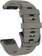 Correa de silicona Ricardo Livigno 20mm, Gray, QuickFit