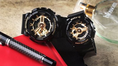 Casio G-Shock Original GA-110GB-1AER Black & Gold Special Edition