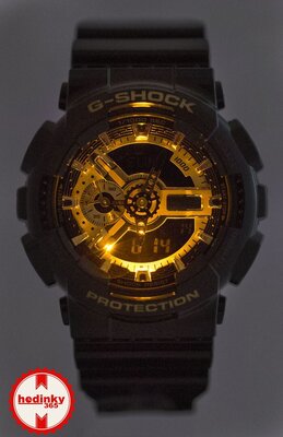 Casio G-Shock Original GA-110GB-1AER Black & Gold Special Edition