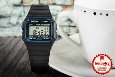 Casio Vintage F-91W-1YEG