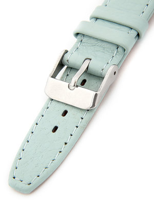 Correa de piel azul de señora para reloj W-309-J3