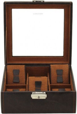 Estuche de reloj Friedrich Lederwaren Bond 20085-3