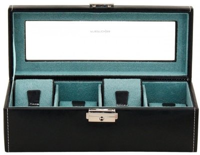 Estuche de reloj Friedrich Lederwaren Bond 20086-2