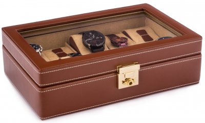 Caja para relojes Friedrich Lederwaren Cordoba 26215-3