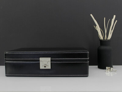 Caja para relojes Friedrich Lederwaren London 26120-2