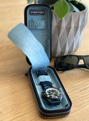Estuche para relojes Friedrich Lederwaren Bond 20110-2