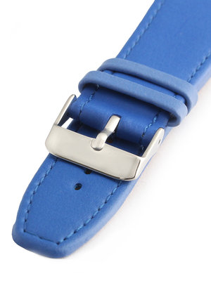 Correa de piel azul de señora para reloj W-309-J4
