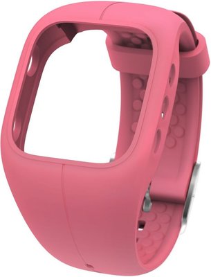 Correa de silicona unisex Polar para reloj A300 rosa