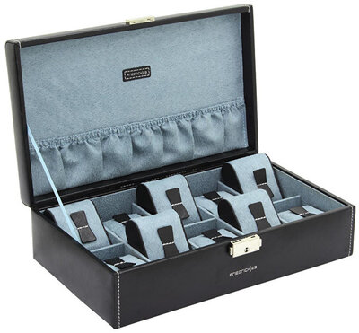 Estuche de reloj Friedrich Lederwaren Bond 20068-2