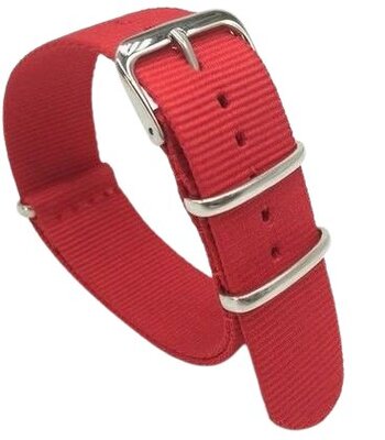 Correa Ricardo Nato, de nailon, roja