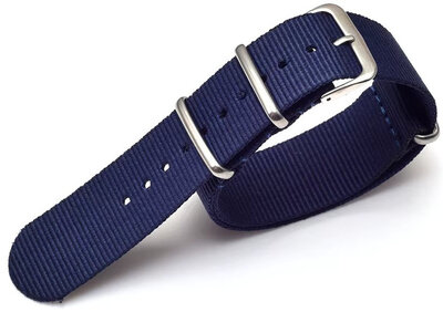 correa de nailon Ricardo Kronplatz, azul, NATO