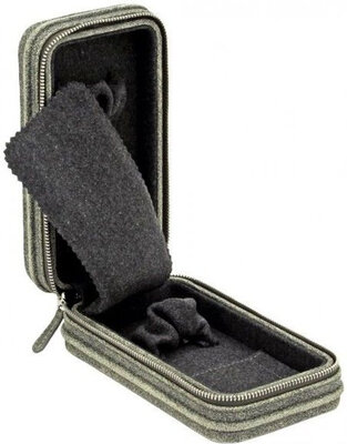 Caja de reloj Friedrich Lederwaren Cubano 27019-8