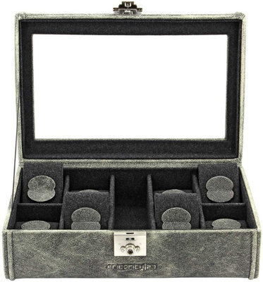 Estuche para relojes Friedrich Lederwaren Cubano 27022-8