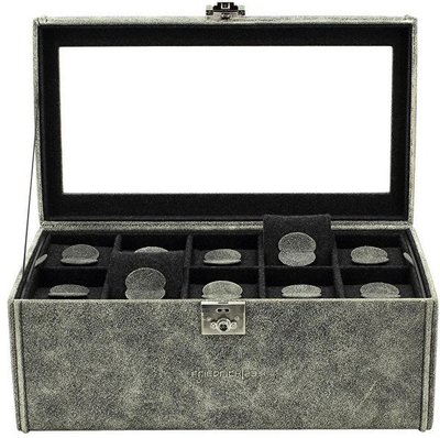 Friedrich Lederwaren Cubano 27024-8 estuche para reloj
