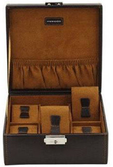 Estuche de reloj Friedrich Lederwaren Bond 20069-3