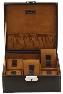 Estuche de reloj Friedrich Lederwaren Bond 20069-3