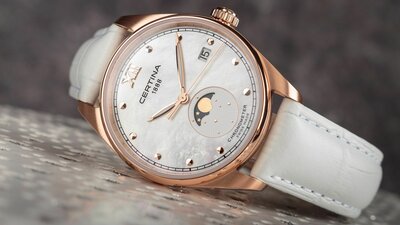 Certina DS-8 Lady Quartz Moon Phase COSC Chronometer C033.257.36.118.00