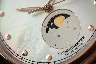 Certina DS-8 Lady Quartz Moon Phase COSC Chronometer C033.257.36.118.00