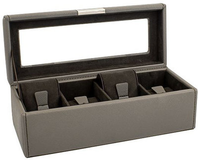 Estuche para relojes Friedrich Lederwaren Bond 20115-3
