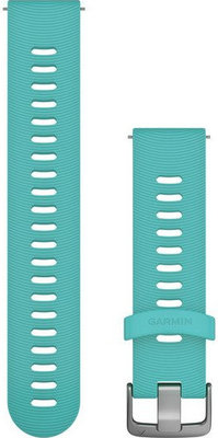 correa de silicona Garmin 20mm (para Venu, Venu Sq, Venu 2 plus etc.), azul, Quick Release, 010-11251-1Q
