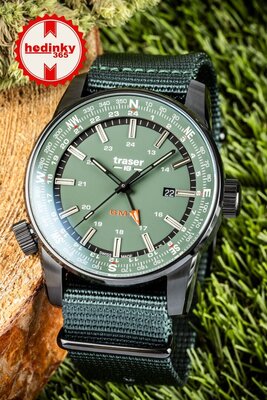 Traser P68 Pathfinder GMT Green 109035
