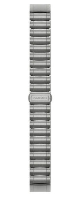 Brazalete de titanio Garmin 22mm (para Garmin MARQ), plateado, 010-12738-20