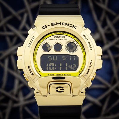 Casio G-Shock GM-6900G-9ER Metal Covered - DW-6900 Release 25th Anniversary Edition