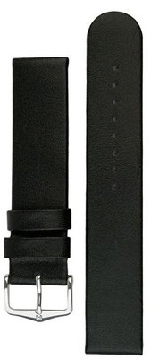 correa de cuero Hirsch Scandic L 17872050-2, negro, piel de ternero, longitud L, Quick Release