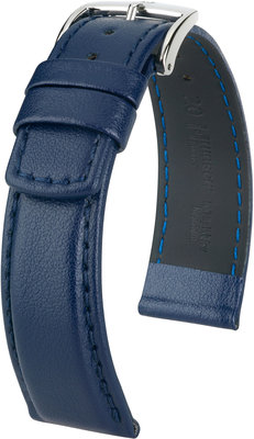 Correa azul oscuro Hirsch Runner L 04002080-2 (Teletina / caucho)