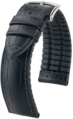 Correa negra Hirsch Paul XL 0925028250-2 (Teletina / caucho natural)