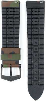 correa de caucho Hirsch John L 0925088040-5, camuflaje, caucho natural, longitud L, Quick Release
