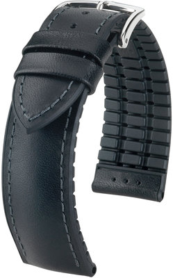 Correa negra Hirsch James L 0925002050-2 (Teletina / caucho natural)