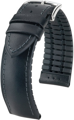 Correa negra Hirsch James M 0925002150-2 (Teletina / caucho natural)