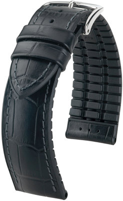 Correa negra Hirsch Paul M 0925028150-2 (Teletina / caucho natural)