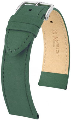 Correa de piel verde Hirsch Osiris L 03433040-2 (Teletina)