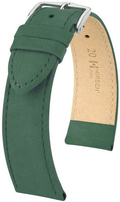 Correa de piel verde Hirsch Osiris M 03433140-2 (Teletina)